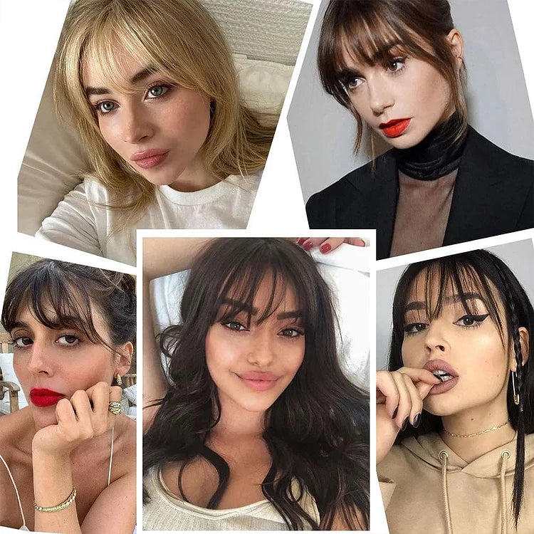 Clip-in pannel for a look that is instantly transformed