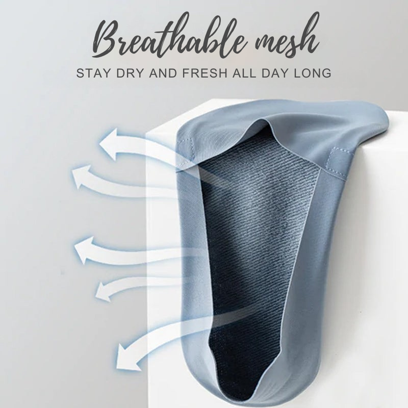 Skarpetki z jedwabiu lodowego: Antypoślizgowy komfort dla twoich stóp