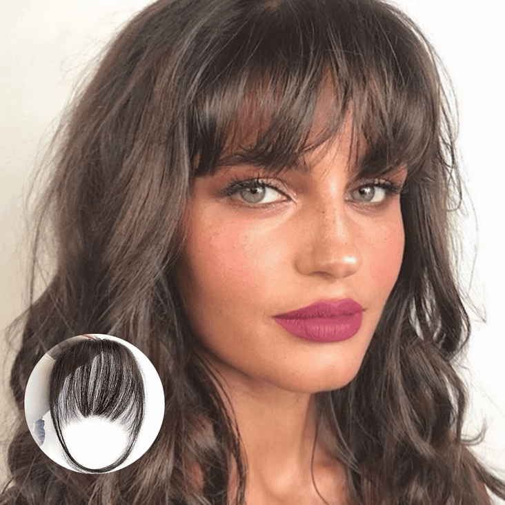 Clip-in pannel for a look that is instantly transformed