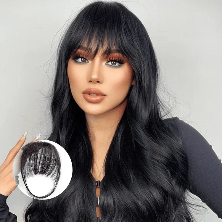 Clip-in pannel for a look that is instantly transformed