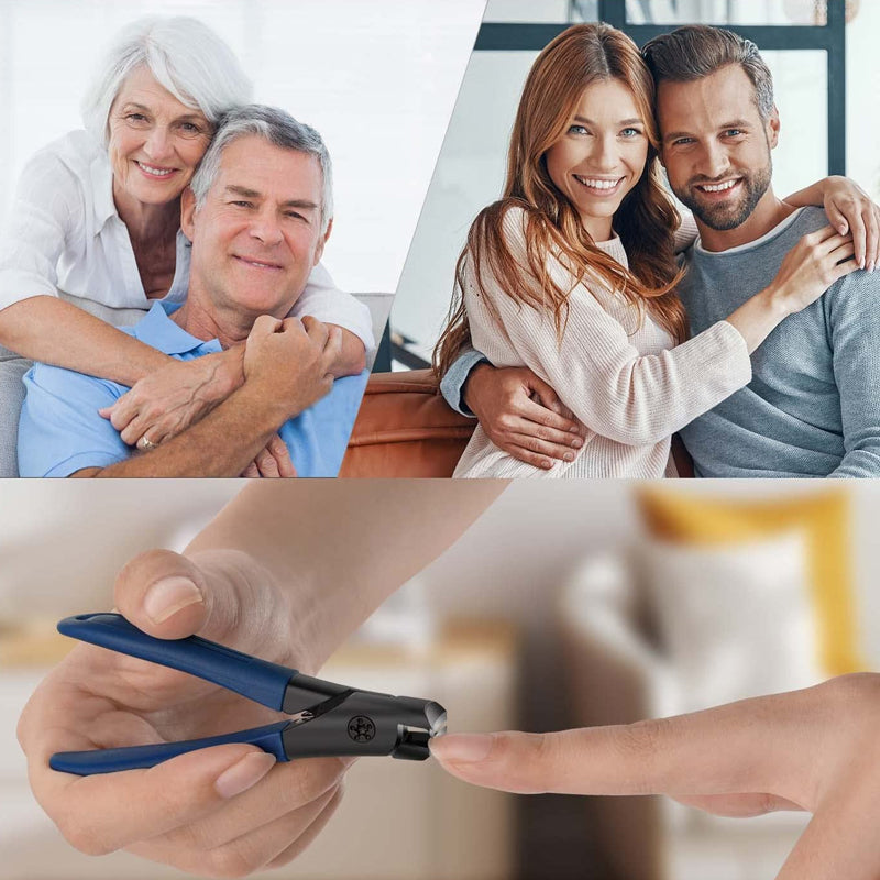 Sprutbeskyttet negleklipper, presis og praktisk