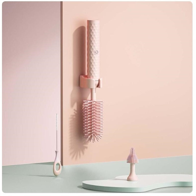 Perie electrică din silicon