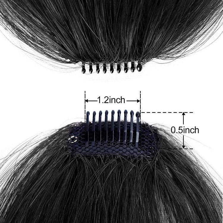 Clip-in pannel for a look that is instantly transformed
